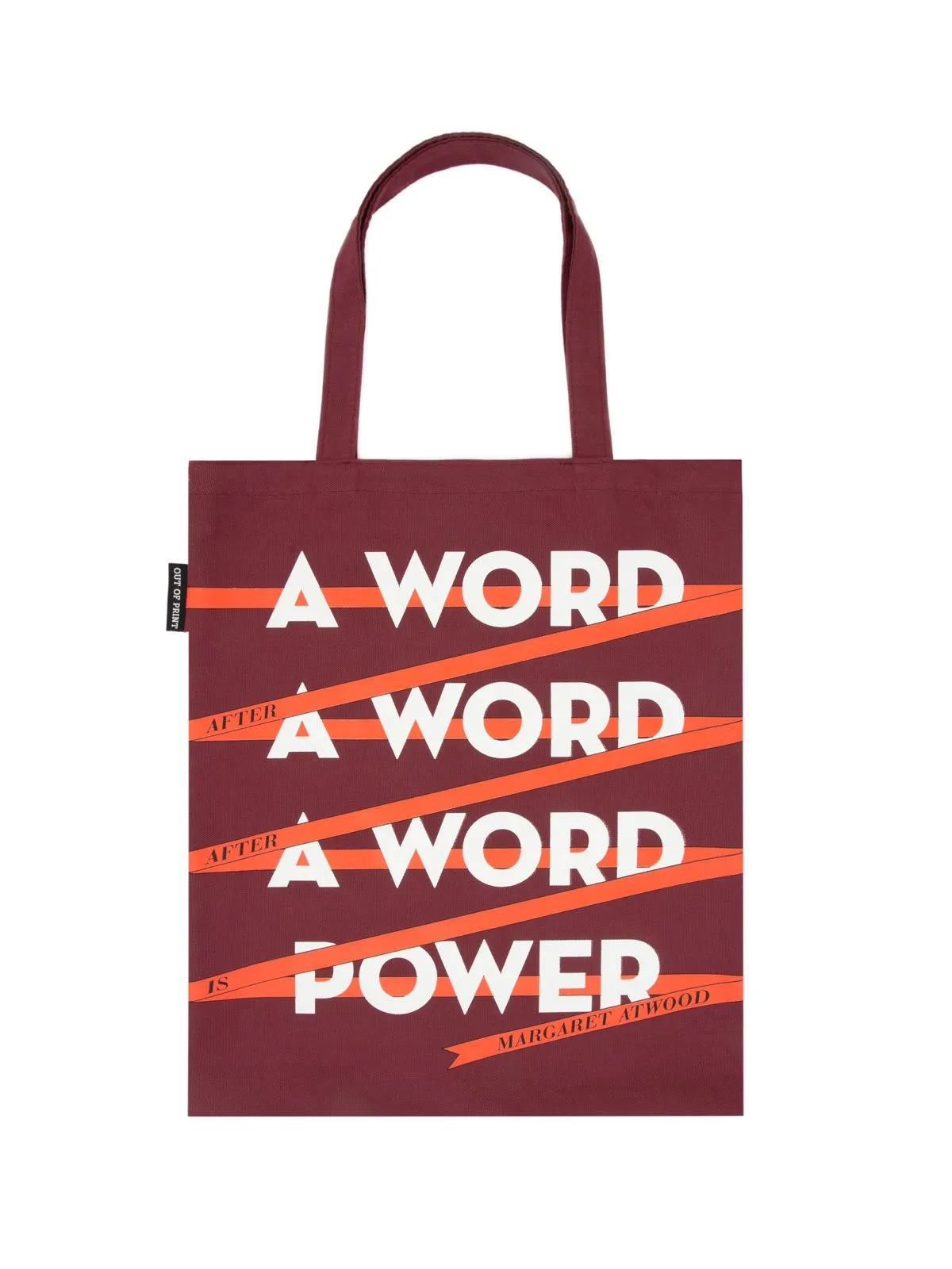 A Word is Power - Margaret Atwood tote bag