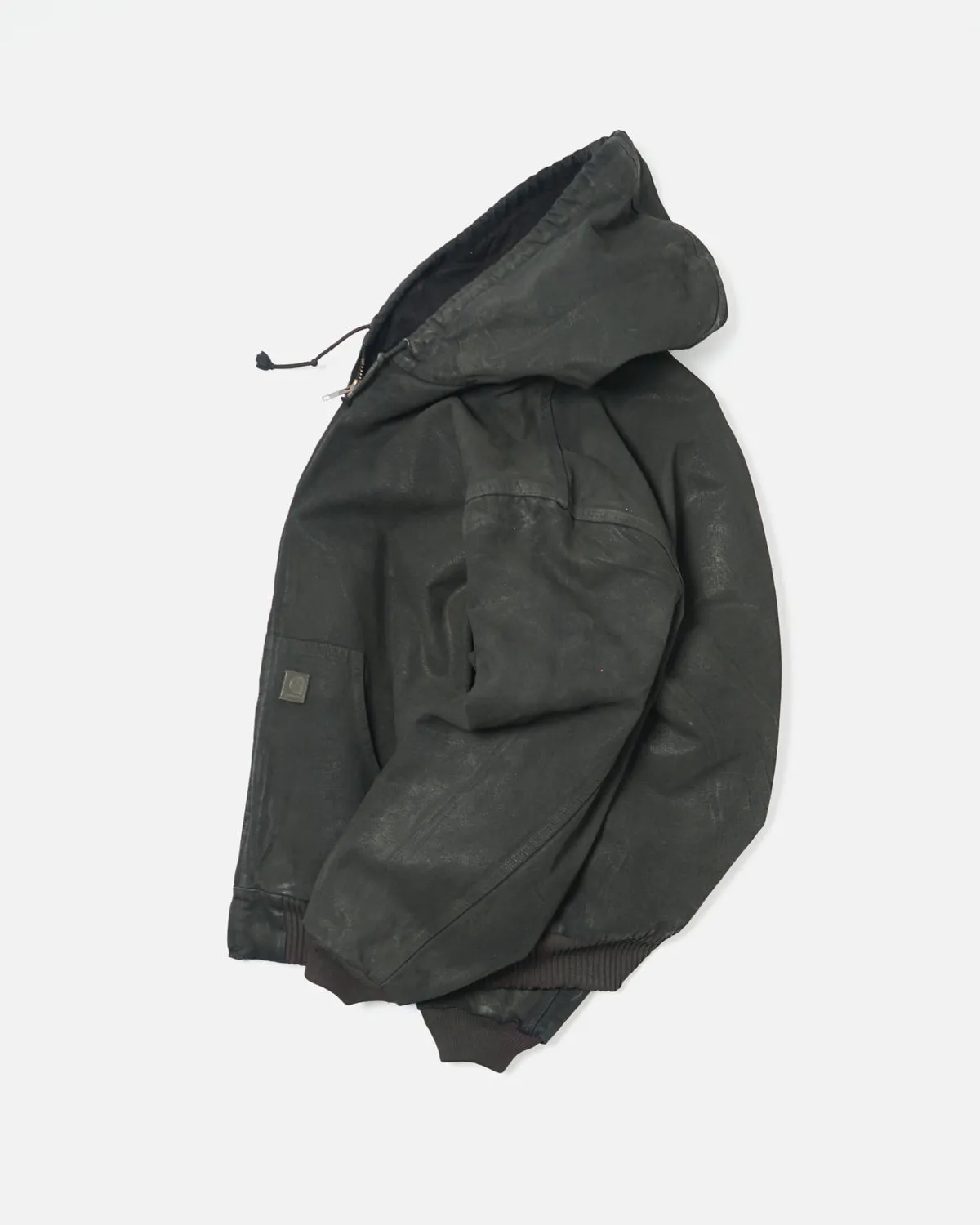 Black Coated Active Parka