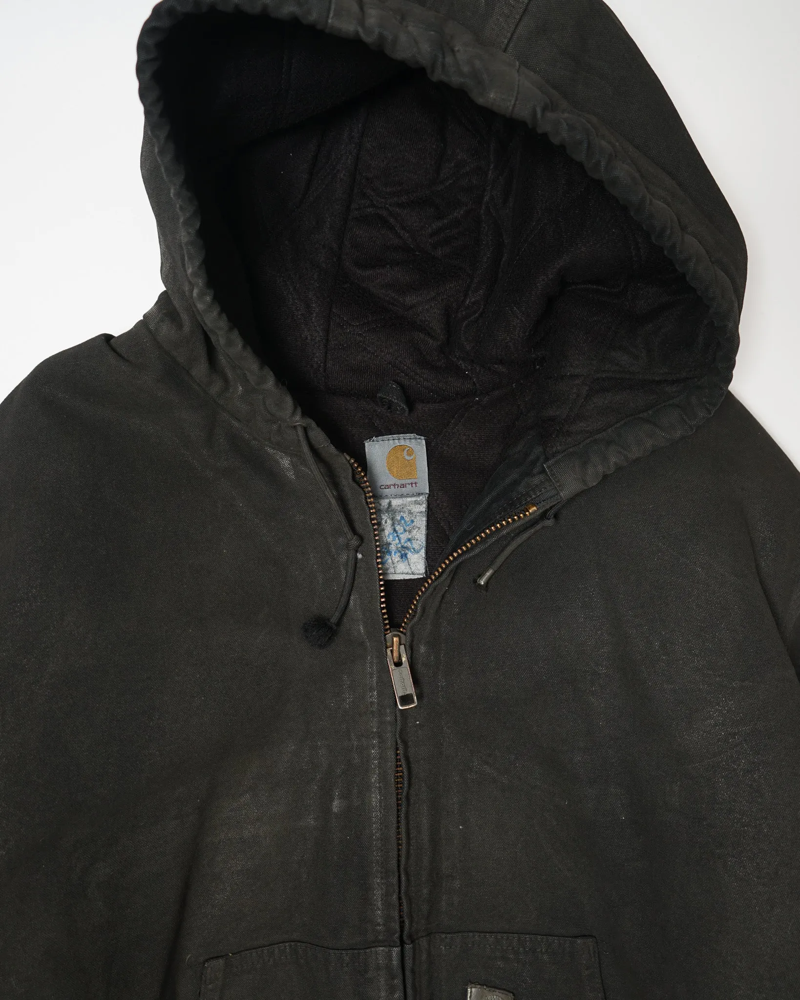 Black Coated Active Parka