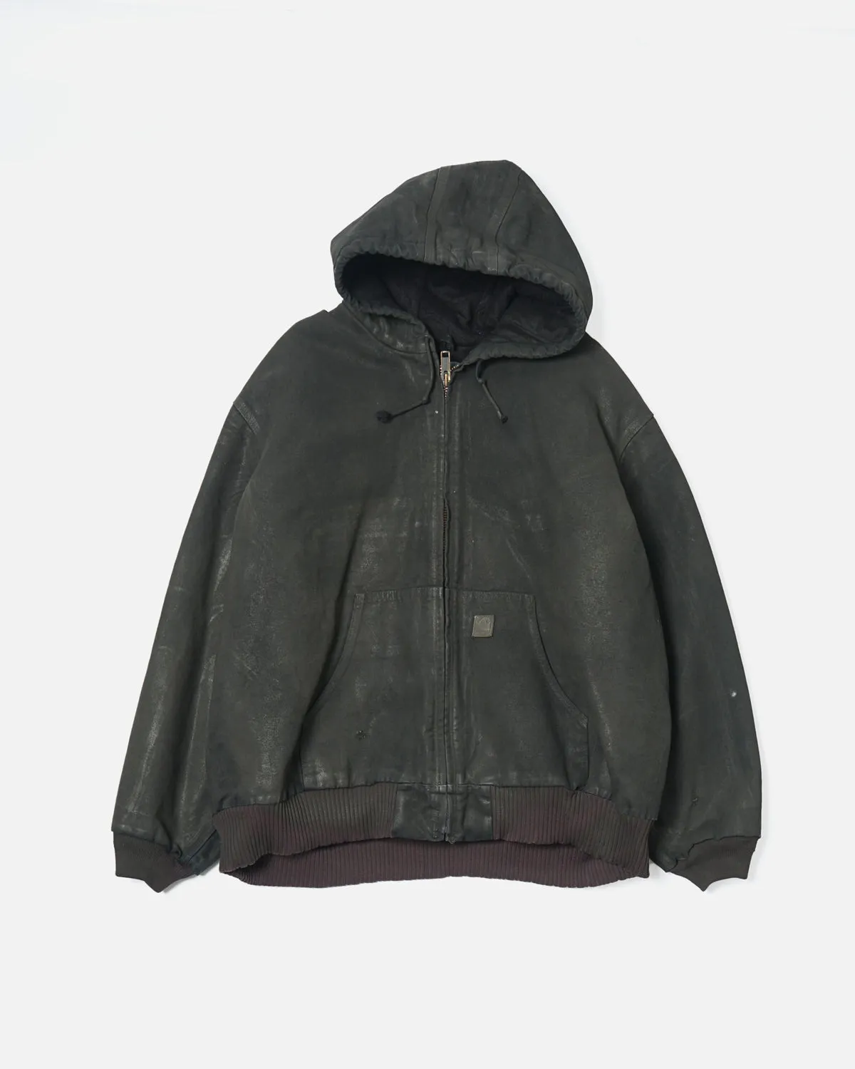 Black Coated Active Parka