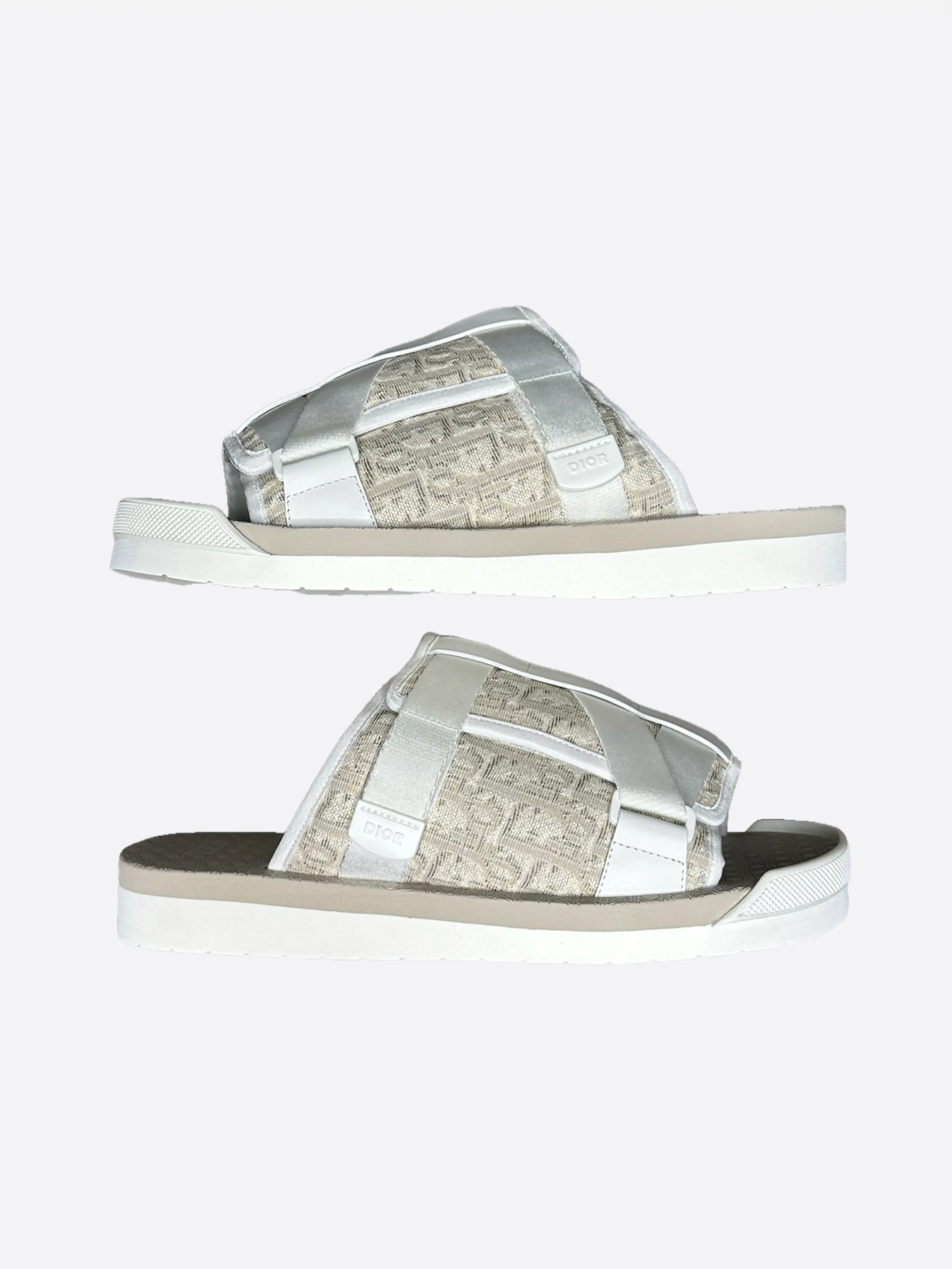 DIOR ALPHA SANDAL WHITE