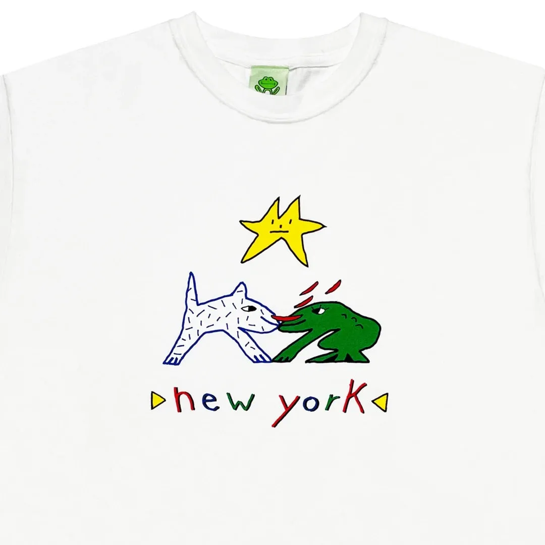 Frog New York Longsleeve T Shirt White