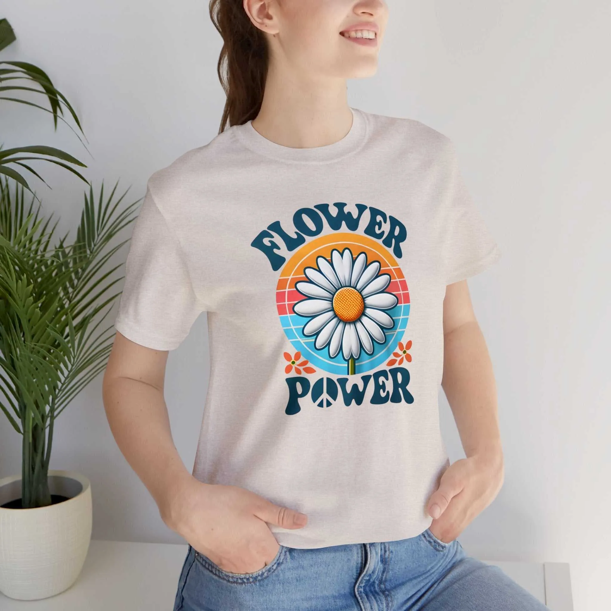 Hippee Flower Power BOHO Shirt for Women and Men