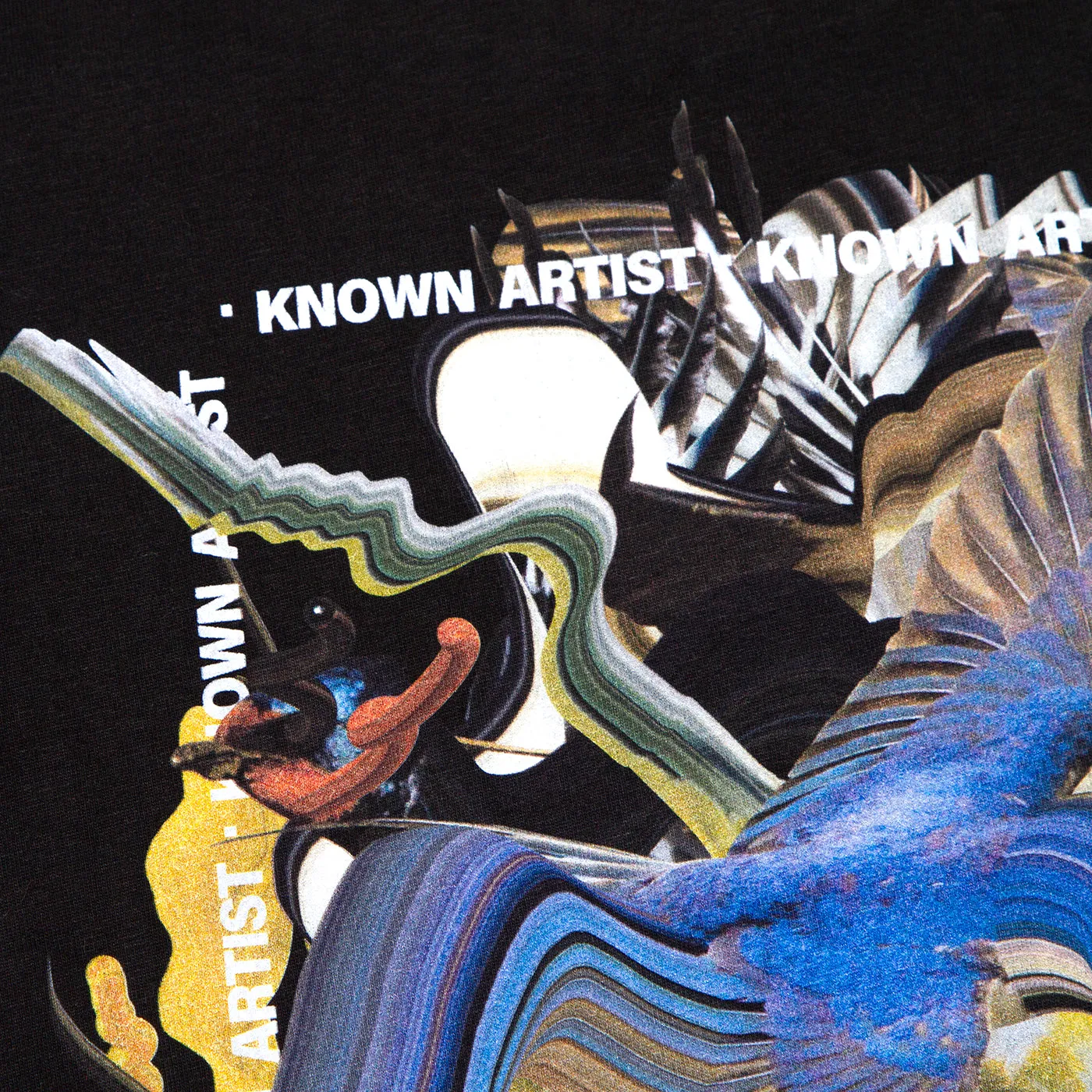 Known Artist 010 - Tshirt - Black