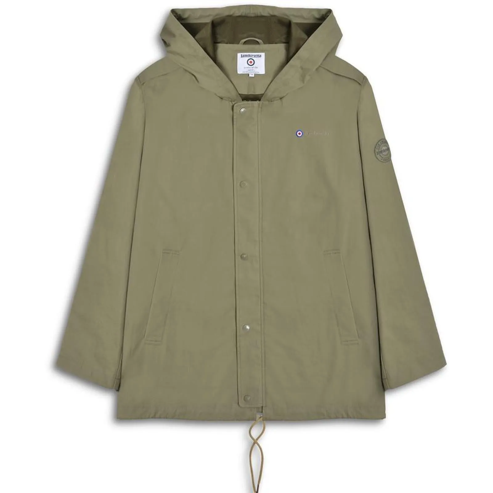 Lambretta Mens Military Parka Coat