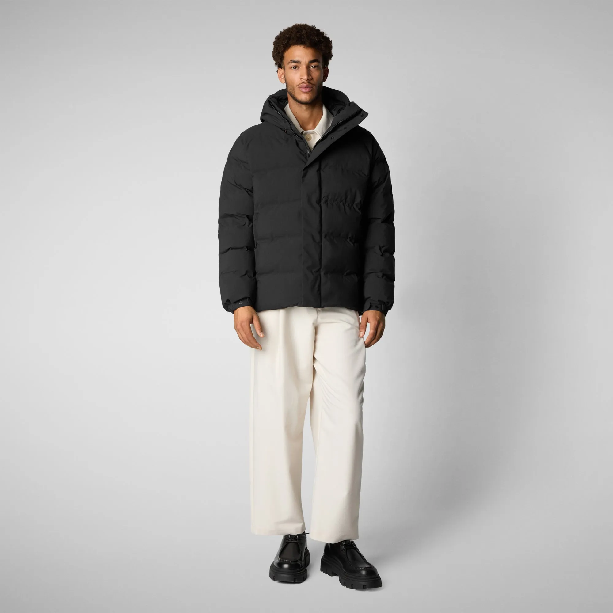 Men's  parka leland in black