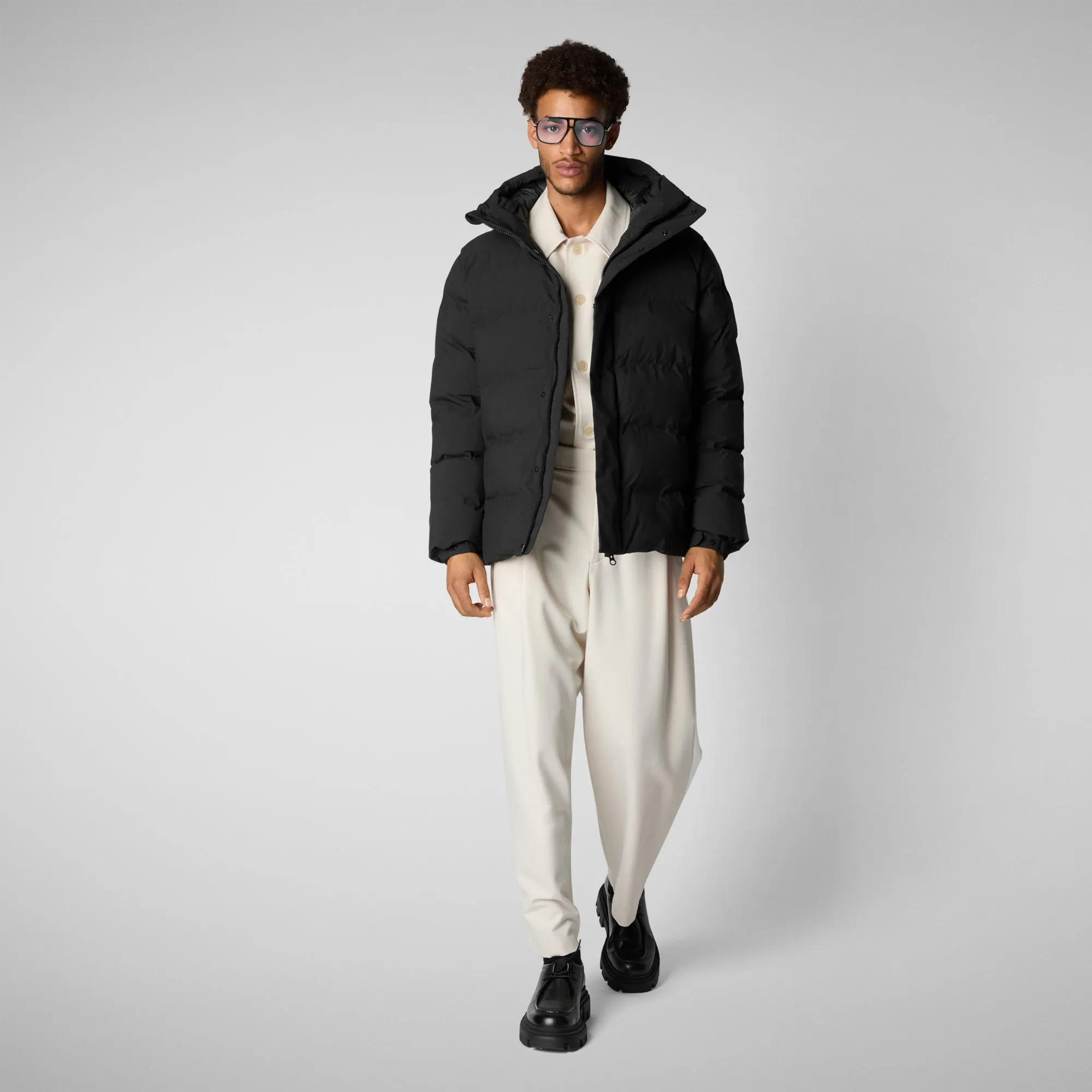 Men's  parka leland in black