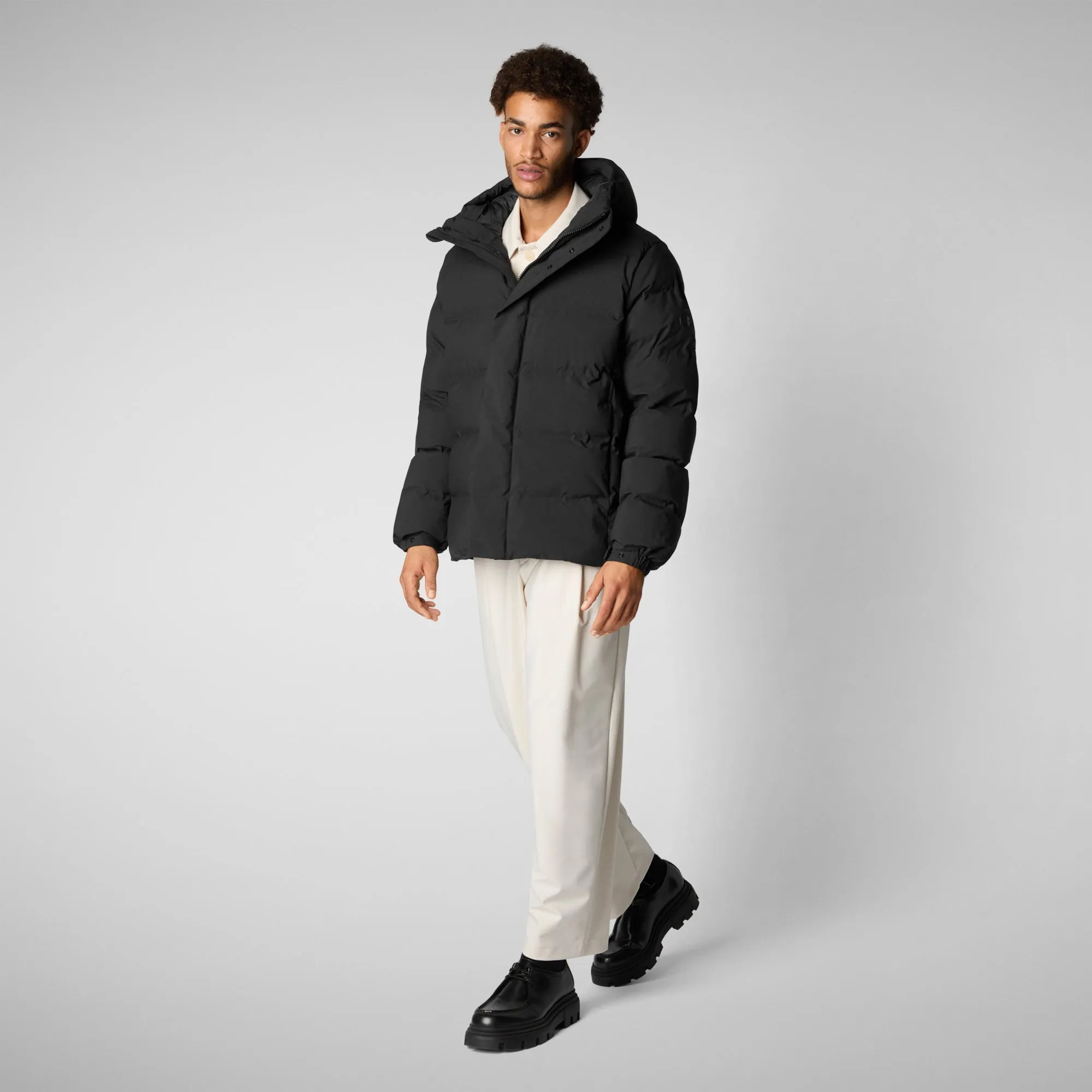 Men's  parka leland in black