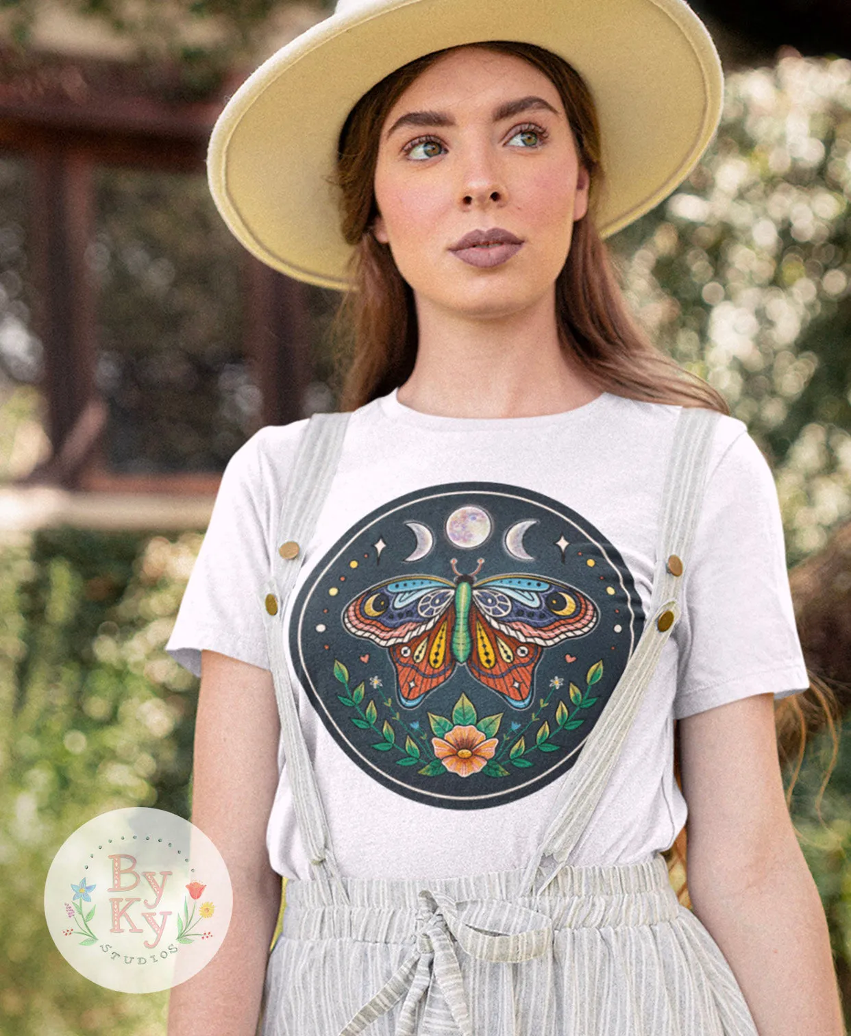 Moon Moth Unisex Tee