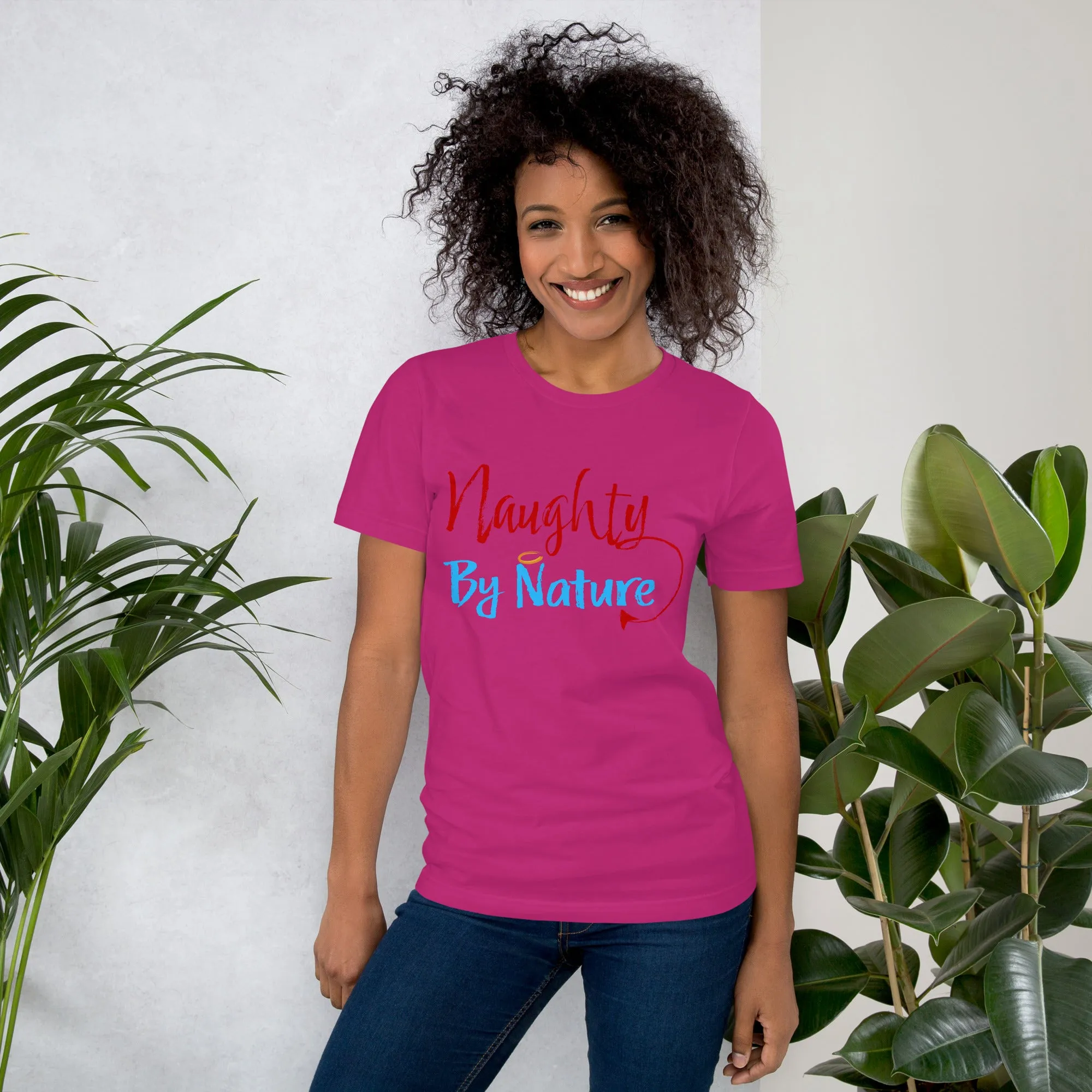 Naughty By Nature Unisex t-shirt