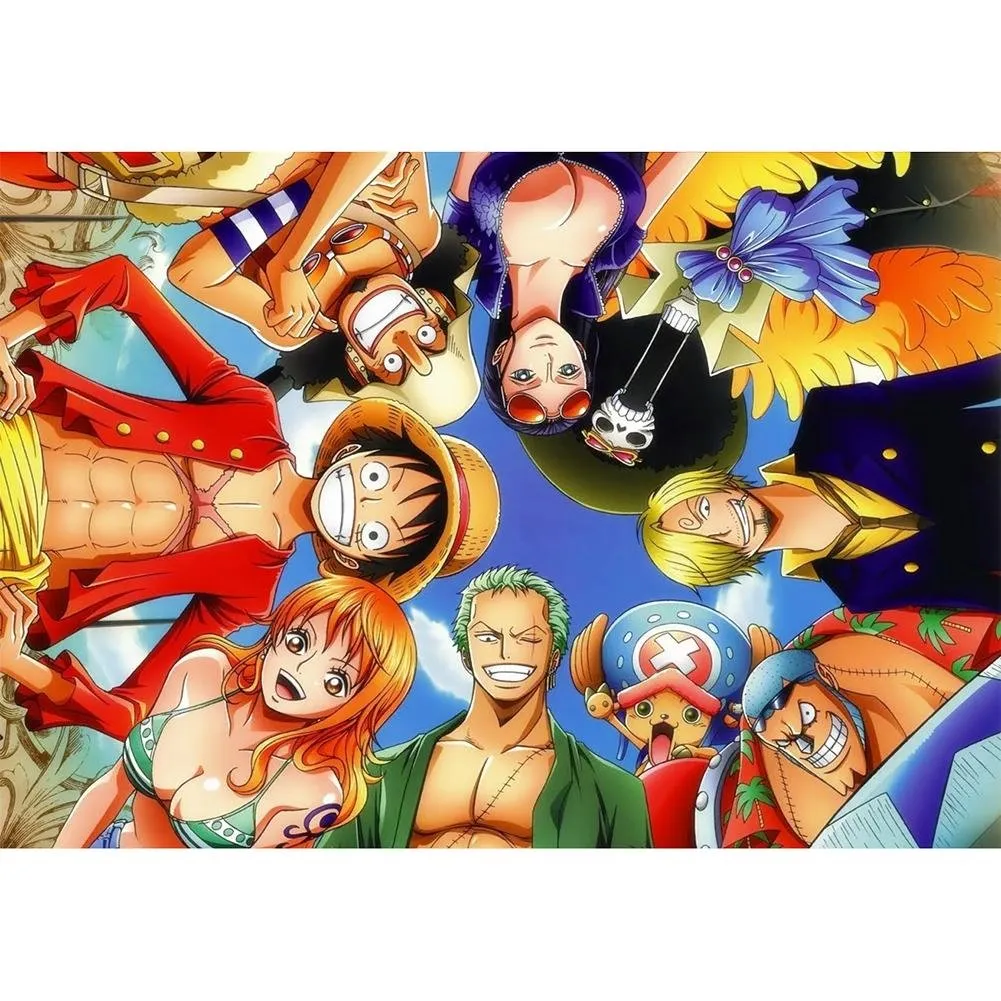 One Piece  - Full Round Diamond - 40x50CM