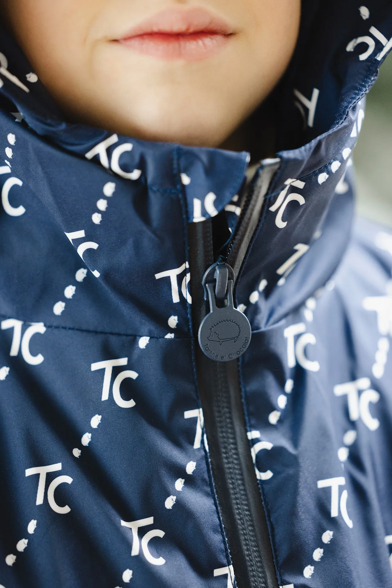 Parka ski - Monogramme TC marine