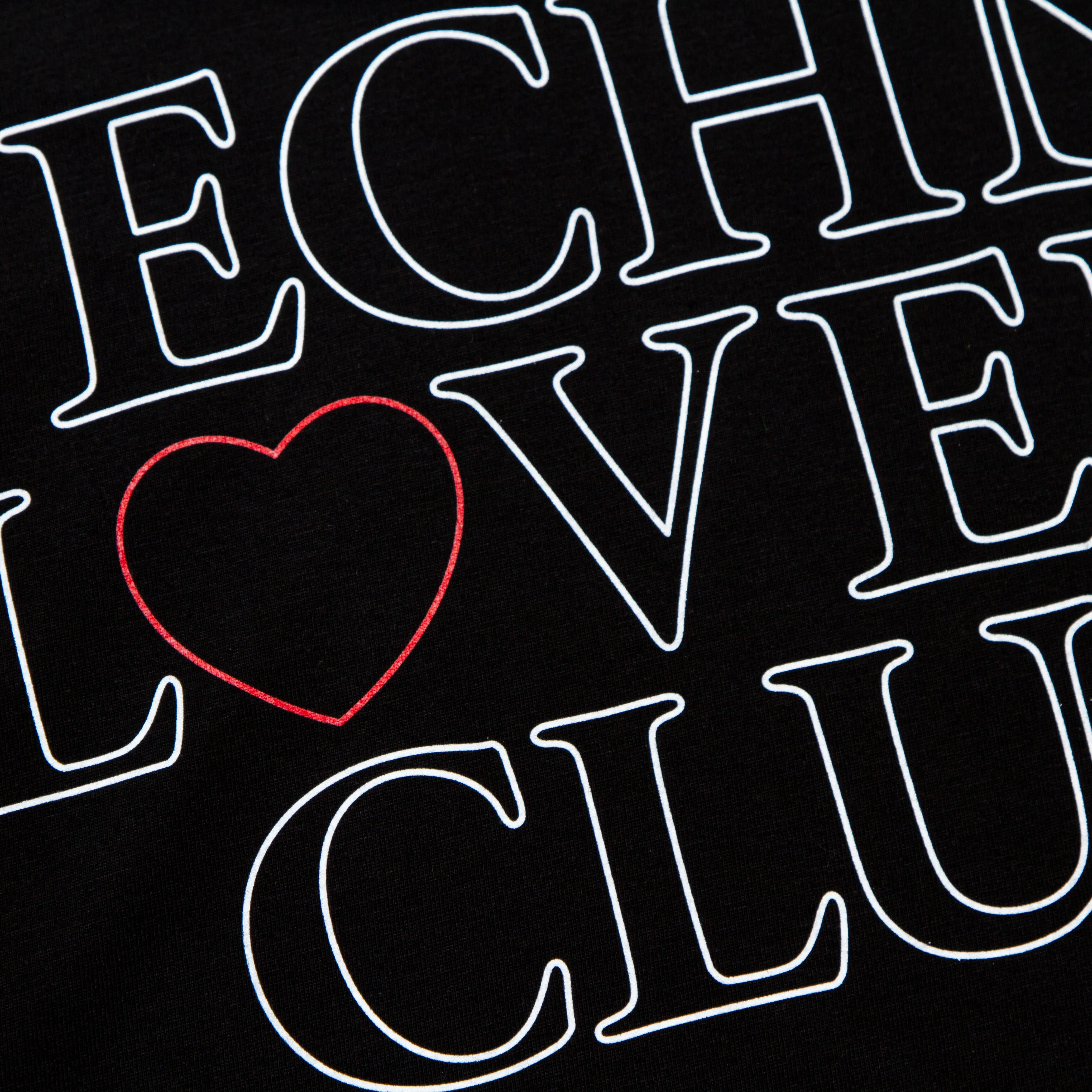 Techno Lovers Back Print - Tshirt - Black