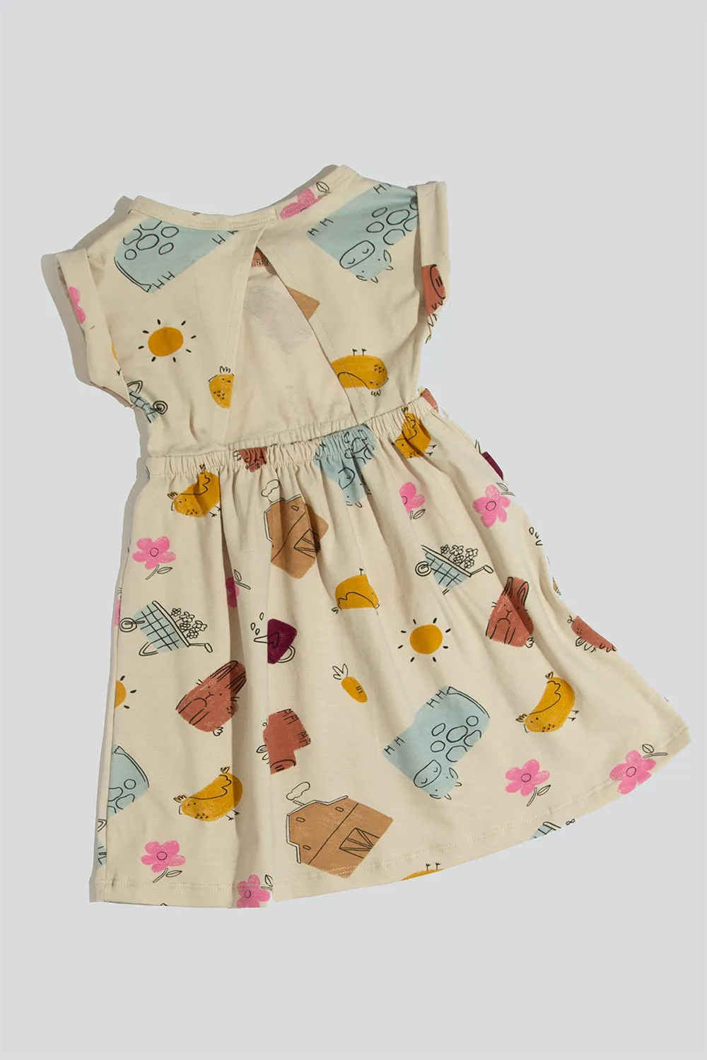 Vestido Infantil Fazendinha